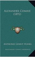 Alexander Comrie (1892)