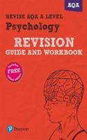 Pearson REVISE AQA A Level Psychology Revision Guide and Workbook inc online edition - 2023 and 2024 exams