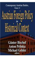 Austrian Foreign Policy in Historical Context