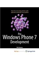 Pro Windows Phone 7 Development
