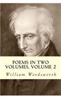 Poems In Two Volumes, Volume 2: (English)
