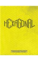 Hexagonal Graph Paper Notebook 1/4 inch hexagons - 160 pages