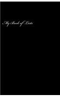 My Book of Lists
