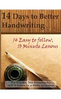 14 Days to Better Handwriting