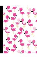 Pink Flamingo Notebook
