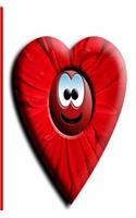 Journal Smiling Happy Face Heart Red Flower: (Notebook, Diary, Blank Book)