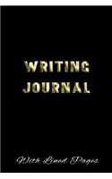 Writing Journal With Lined Pages: Blank Journal Notebook To Write In