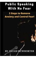 Public Speaking With No Fear: 3 Steps to Remove Anxiety and Control Fear!