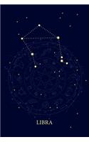 Libra Notebook: Zodiac Notebook(190017 00017)