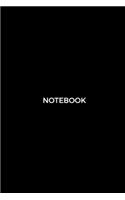 Unlined Notebook blank: Notebook, 120 Pages, 6x9, Soft Cover, Matte Finish (2020)
