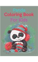 Panda Coloring Book For Kids: Fun Cute And Stress Relieving Panda Coloring Book Gift For Kids