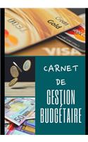 Carnet de Gestion Budgétaire: 100 pages - Budget familial - Revenus - Dépenses - Finances - Projets - Objectifs - 1 an - Simple d'utilisation - Organisateur - Planificateur - Tré