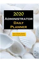 Administrator 2020 Daily Planner