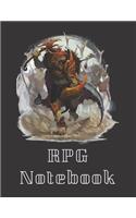 RPG Notebook: Dragonborn Dungeons & Dragons Edition - Mixed paper: Hexagon, Dot Graph, Dot Paper, Pitman: For role playi ng gamers: Notes, tracking, mapping, terr(1 RPG Dungeons and Dragons)