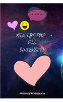 Nix Ist Für Die Ewigkeit!: A5 Notizbuch KARIERT Fremdenbuch - jungen - Schule - Schulanfang - Abschiedsgeschenk - Geschenk - Erinnerungsalbum - Weihnachtsgeschenke - teenager