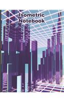 Isometric Grid Graph Paper Architecture Notebook Journal