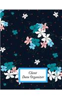 Client Data Organizer: A-Z Alphabetical Client Data Organizer Record Log Book- Customer Appointment Information Pad - For Salons, Nail, Hair Stylists, Barbers, Event Plann
