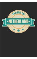 Made in Netherland: Calendar, weekly planner, diary, notebook, book 105 pages in softcover. One week on one double page. For all appointments, notes and tasks that you 