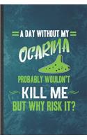 A Day Without My Ocarina Probably Wouldn't Kill Me but Why Risk It