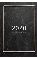 2020 Monthly & Weekly Planner