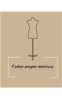 Fashion designer sketchpad