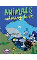 Animals coloring book