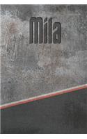 Mila: Stone Name Writing Journal