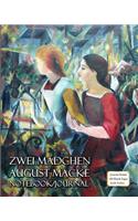 Zwei Mädchen - August Macke - Notebook/Journal