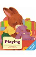Playing: A Baby Bunny Board Book(Baby Bunny Board Books (Mathew Price))