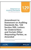 Statement on Auditing Standards, Number 129