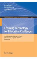 Learning Technology for Education Challenges