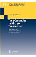 Time Continuity in Discrete Time Models