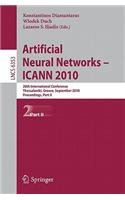 Artificial Neural Networks - ICANN 2010