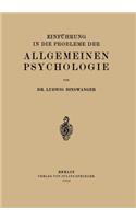Einführung in die Probleme der Allgemeinen Psychologie