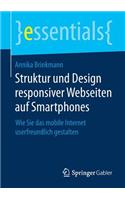 Struktur und Design responsiver Webseiten auf Smartphones