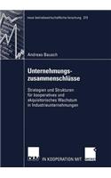 Unternehmungszusammenschlüsse