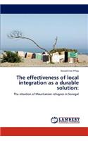 The effectiveness of local integration as a durable solution