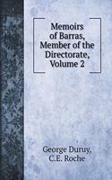 Memoirs of Barras, Member of the Directorate, Volume 2