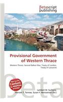 Provisional Government of Western Thrace: (English)