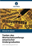 Testen des Wortschatzumfangs omanischer Undergraduates