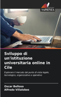 Sviluppo di un'istituzione universitaria online in Cile