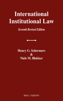 International Institutional  Law