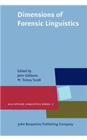 Dimensions of Forensic Linguistics