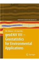 Geoenv VII - Geostatistics for Environmental Applications