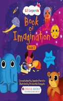 Oswaal Lil Legends Book of Imagination Part -1 for kids (Age 5-12 Years) | Early Learning Fun Activity Books -Drawing, Doodling and Learning Tools for Children | Creative Writing Books for Boys/Girls