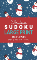 Christmas Sudoku Large Print