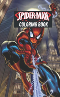 Spiderman Coloring book: Over 50 Spider-man Coloring Pages for Boys & Girls Funny Books for Kids Ages 4-9