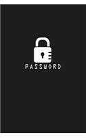 Password Book with Alphabetical Tabs