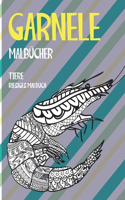 Malbücher - Riesiges Malbuch - Tiere - Garnele