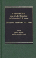 Contextualism and Understanding in Behavioral Science